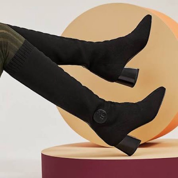 Hermes Fontaine 60 Black Boots excellent condition - Picture 2 of 12